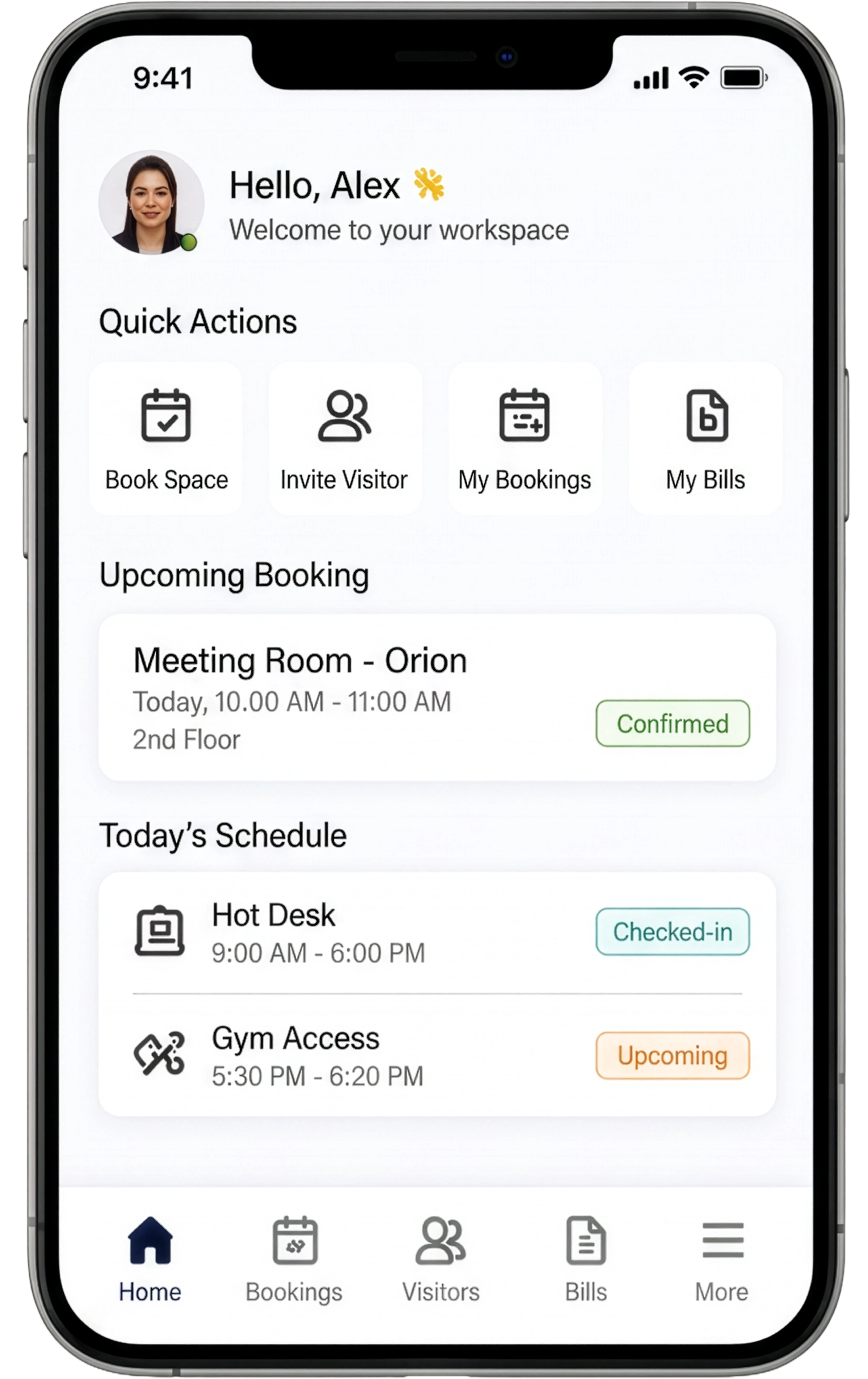 Cowork mobile app