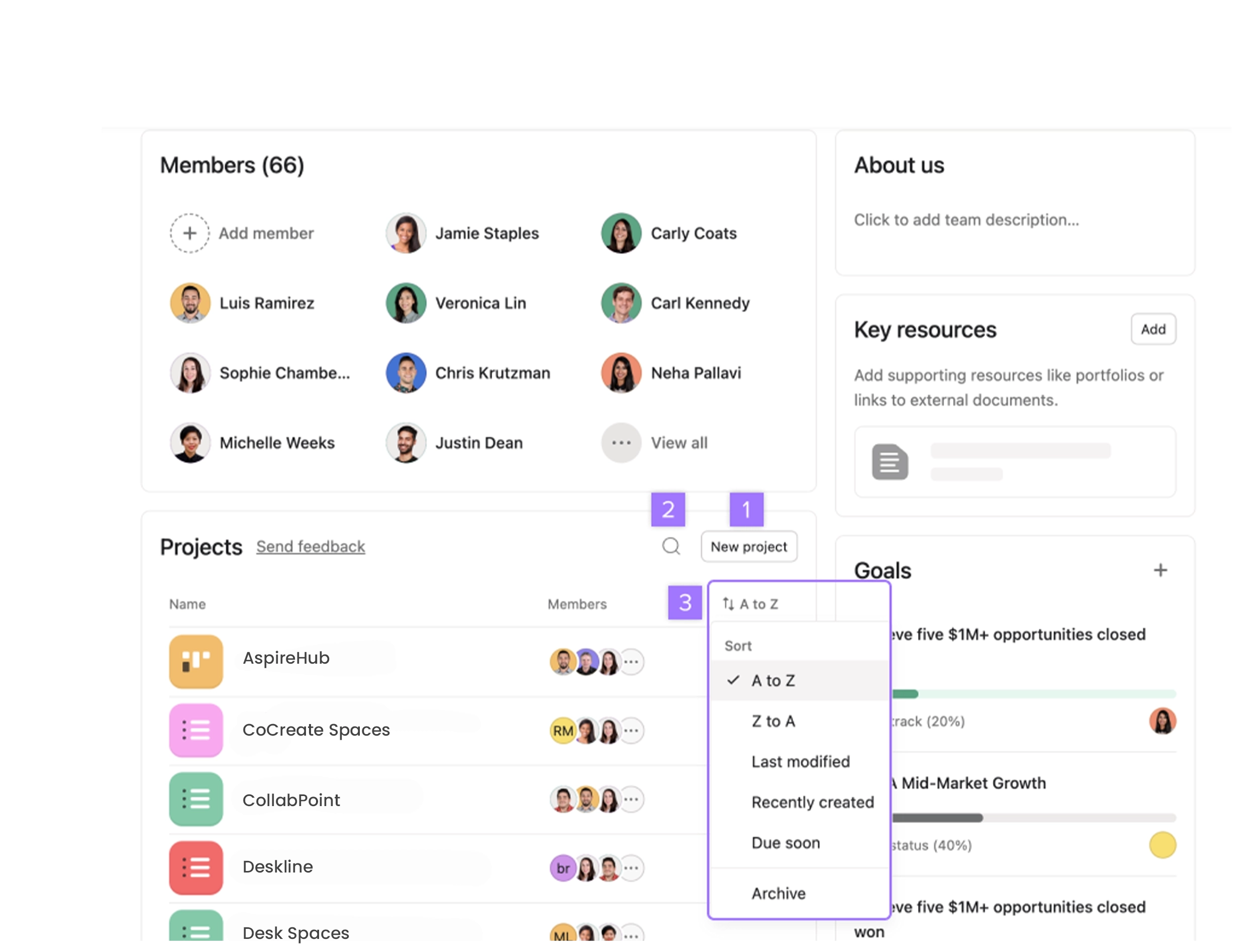 Member & Team Management