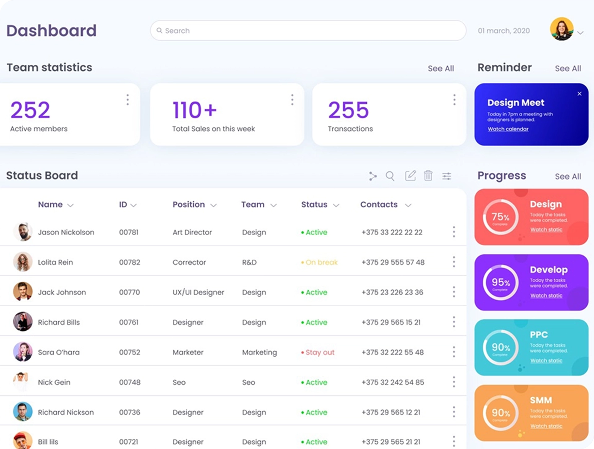 Workspace & Desk Management