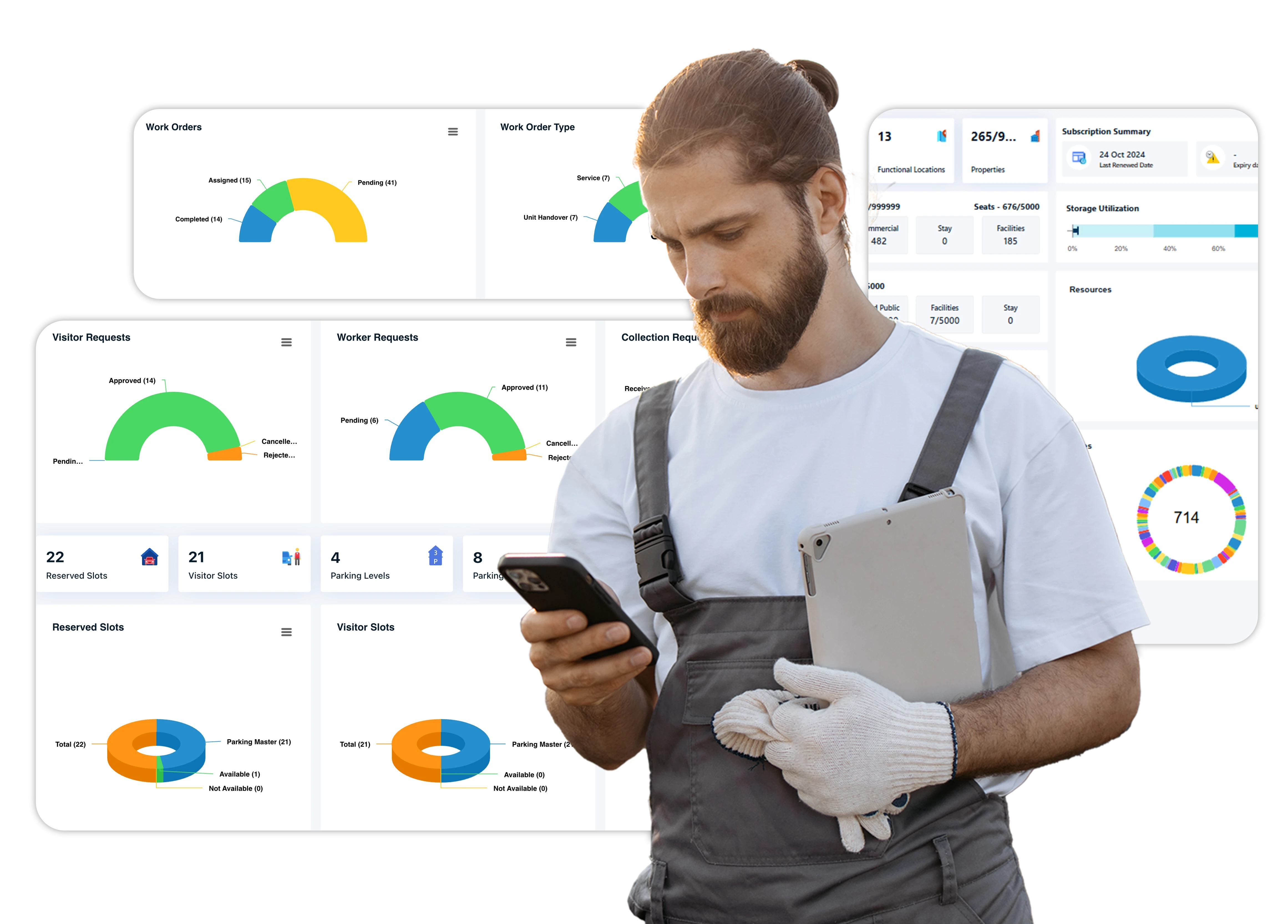 Astronaut in the air